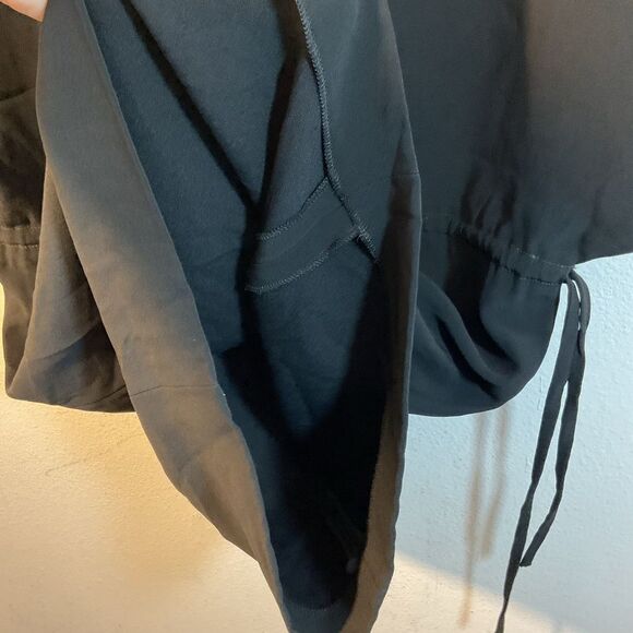 Balenciaga ladies dress black small blouson capsule minimalist couture bergdorf - Picture 11 of 13